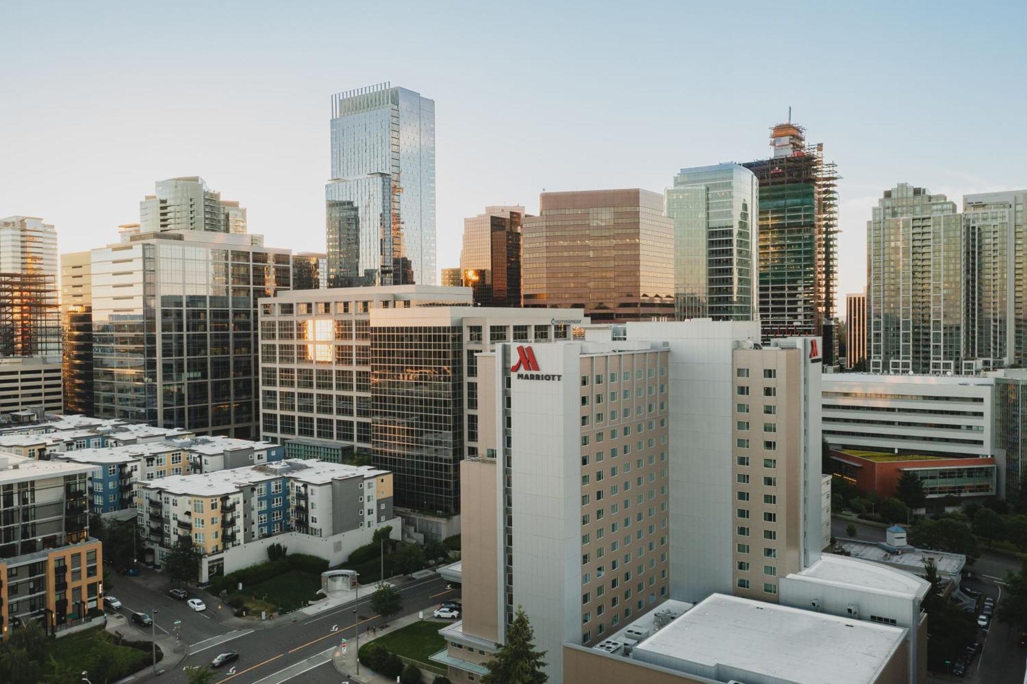 Seattle Marriott Bellevue Hotel Eksteriør billede